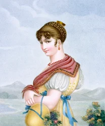 The Reverie, Engraved by Augrand, c.1816